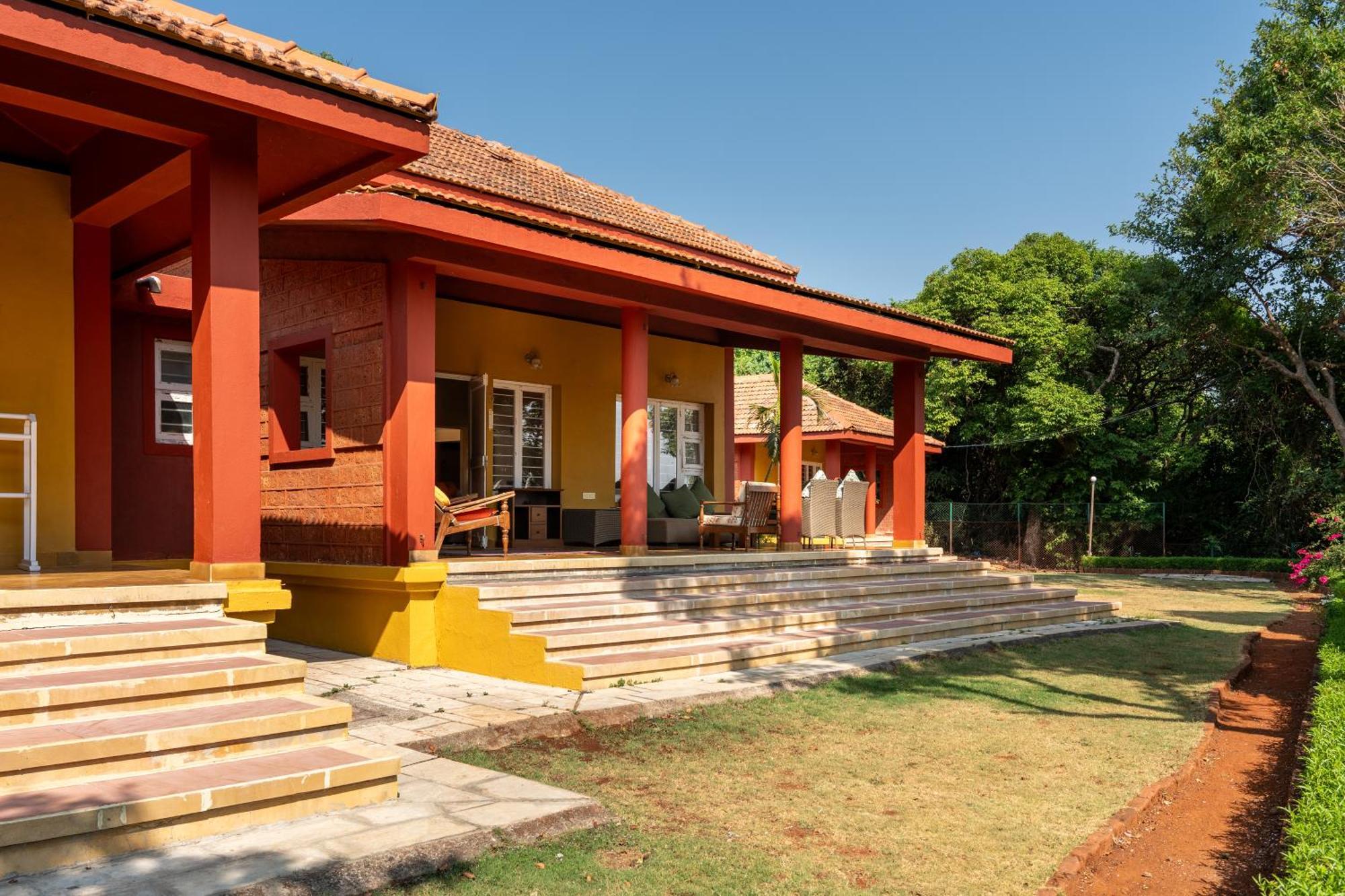Saffronstays Garnet House Mahābaleshwar Dış mekan fotoğraf