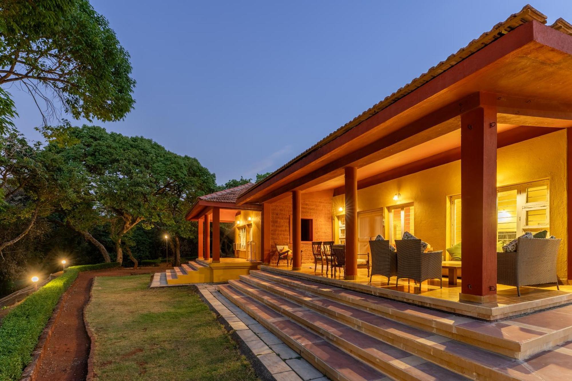 Saffronstays Garnet House Mahābaleshwar Dış mekan fotoğraf