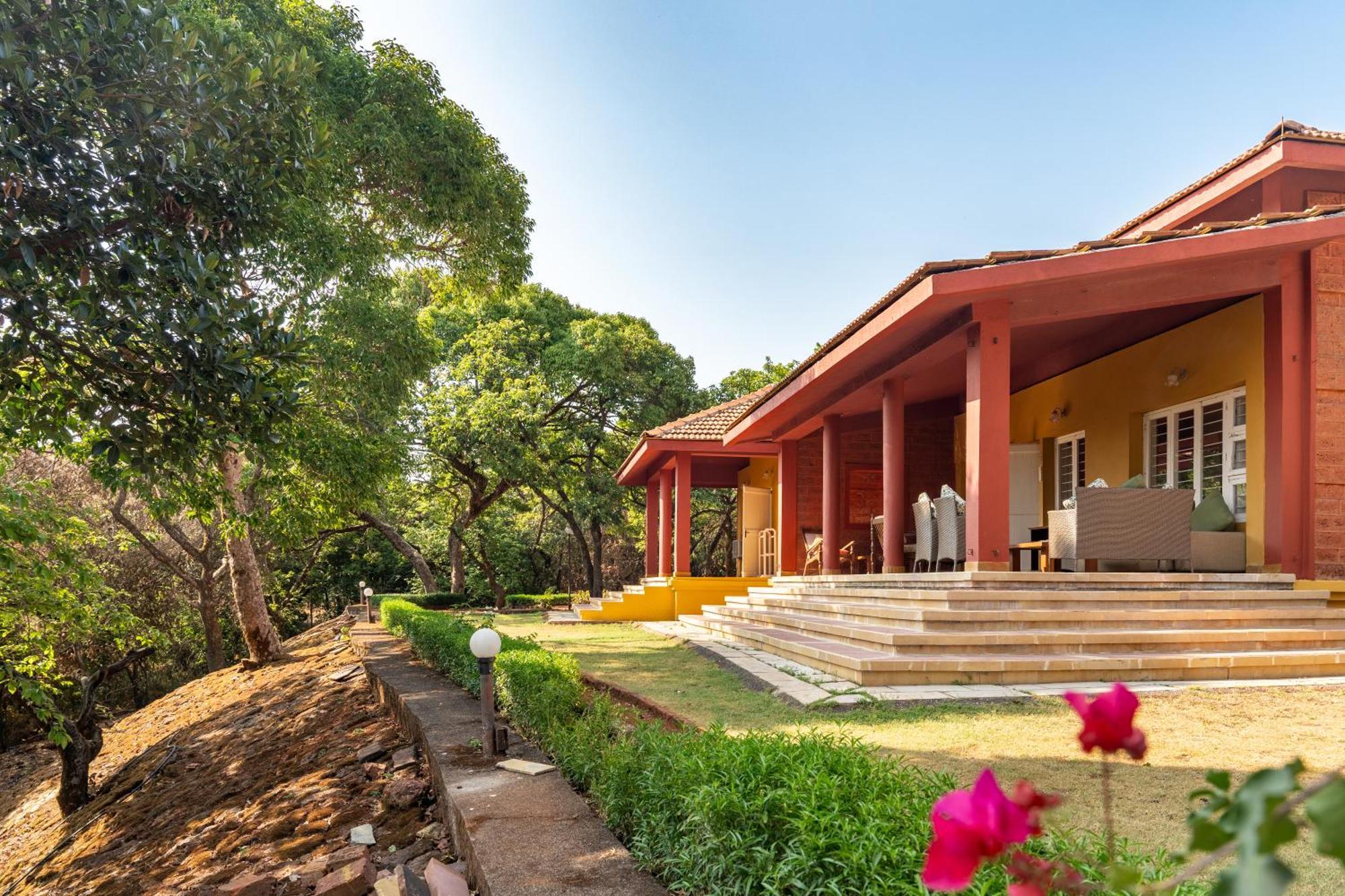 Saffronstays Garnet House Mahābaleshwar Dış mekan fotoğraf